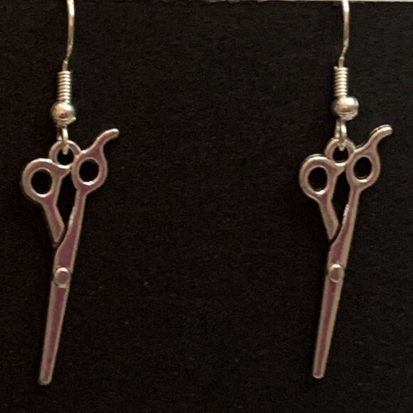 Scissor Earring, Hair Stylist Jewelry, Scissor Jewelry, Sewing Earring, Gift - Picture 4 of 6